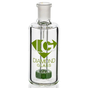 Diamond Jewel Ash Catcher (14mm, 45°) - Color:Green