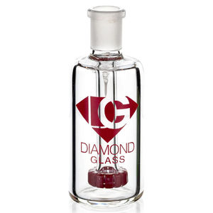 Diamond Jewel Ash Catcher (14mm, 45°) - Color:Red