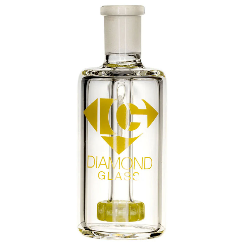 Diamond Jewel Ash Catcher (14mm, 45°) - Color:Yellow