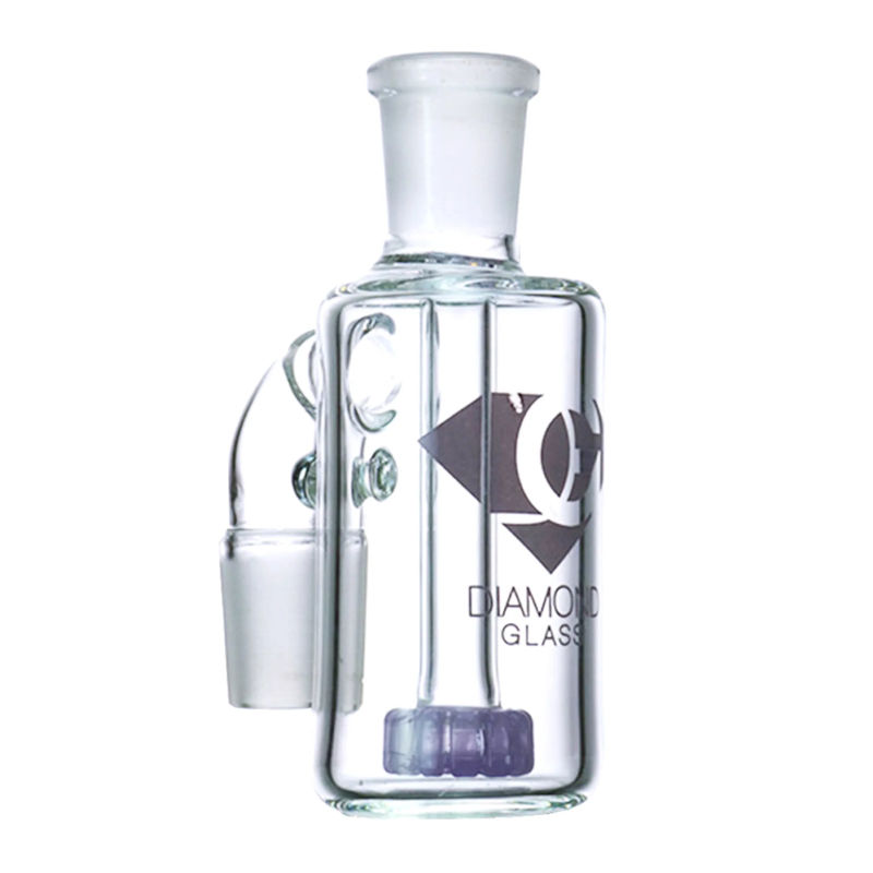 Diamond Jewel Ash Catcher (14mm, 90°) - Color:Purple