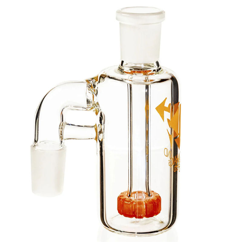 Diamond Jewel Ash Catcher (14mm, 90°) - Color:Orange