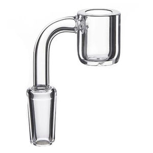 4mm Thick Flat Top Male Quartz Bucket (10/14/18mm, 90°) - Size:14mm