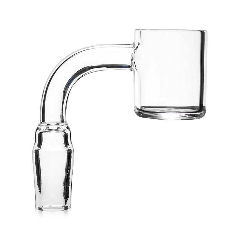 2mm Thick Flat Top Male Quartz Bucket (10/14/18mm, 90°) - Size:10mm