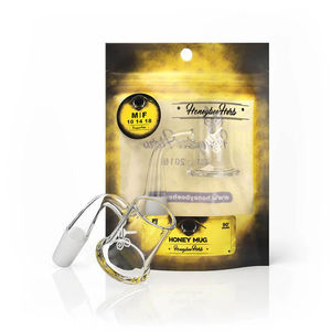 YL Honey Mug Quartz Banger - All Joint Options - Size:14mm - Gender:Female - Angle:90-Degree