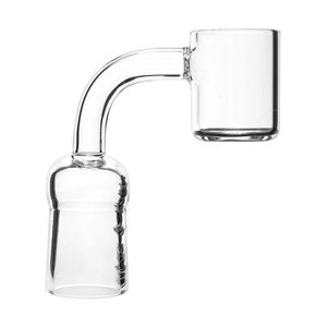 2mm Thick Flat Top Female Quartz Bucket (14/18mm, 90°) - Size:18mm