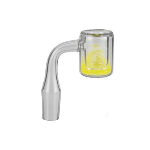 Pulsar Thermal Quartz Banger (10/14mm, M/F, 90° Angle) - Joint Size:14mm - Joint Gender:Male