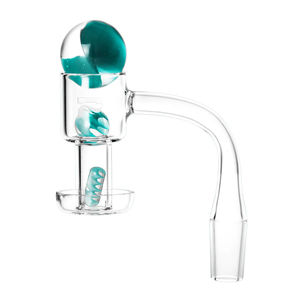 Pulsar Twist Terp Slurper Banger Set (14mm, 90°) - Color:Teal