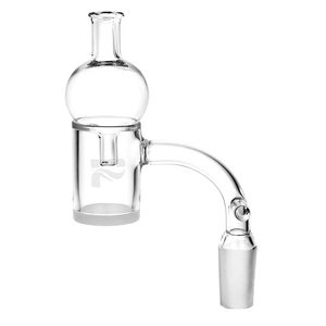 Pulsar Axial Quartz Banger w. Bubble Carb Cap (14mm, 90°)