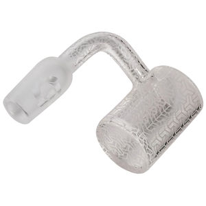 Glasshouse Trippy Etched Bangers (14mm, 90°) - Style:Triangle