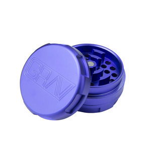 Grav® 3-Piece Aluminum Grinder - Color:Purple