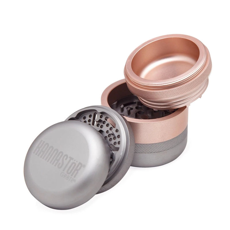 Kannastor GR8TR V2 Grinder - Color:Rose Gold