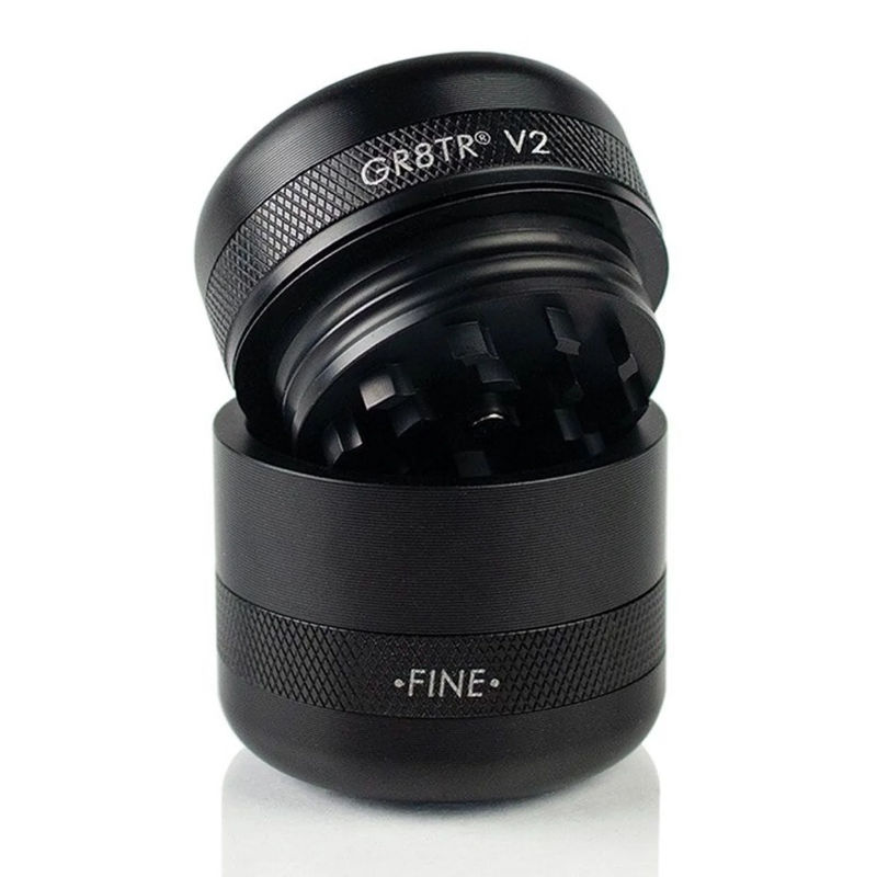 Kannastor 1.5” GR8TR V2 Mini Grinder - Color:Matte Black