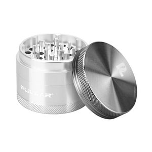 Pulsar 2" Hard Top 4-Piece Grinder - Color:Gunmetal