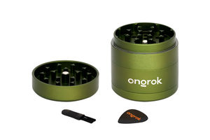 Ongrok Mini 4 Piece EZ Grinder - 55mm:Green
