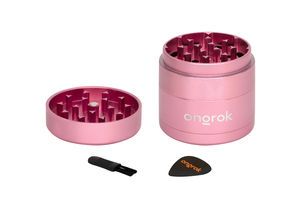 Ongrok Mini 4 Piece EZ Grinder - 55mm:Pink
