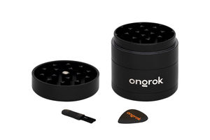 Ongrok Mini 4 Piece EZ Grinder - 55mm:Black