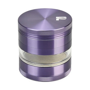 Pulsar 2.5" Hard Top & Window 4-Piece Grinder - Color:Purple