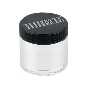 Kannastor 1.5” Solid Body 4-Piece Grinder - Color:Silver