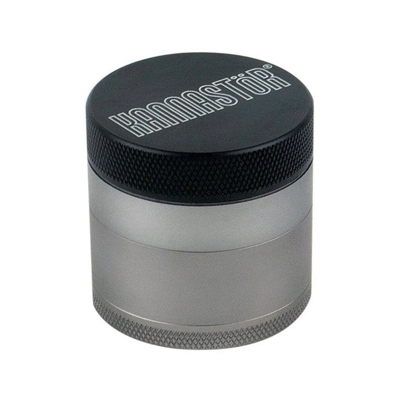 Kannastor 1.5” Solid Body 4-Piece Grinder - Color:Gunmetal