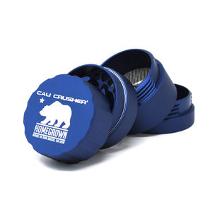 Cali Crusher Homegrown 4-Piece Pocket Grinder - Color:Blue