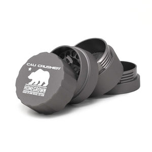 Cali Crusher Homegrown 4-Piece Pocket Grinder - Color:Gray