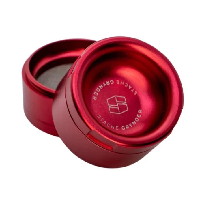 Stache Products 4-Piece Grynder - Color:Red