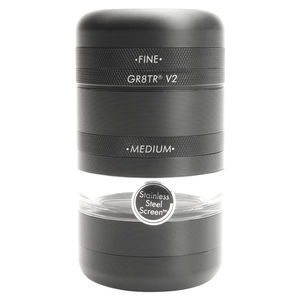 Kannastor GR8TR V2 Jar Body Grinder - Color:Matte Black