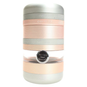 Kannastor GR8TR V2 Jar Body Grinder - Color:Rose Gold