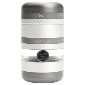 Kannastor GR8TR V2 Jar Body Grinder - Color:Matte Silver