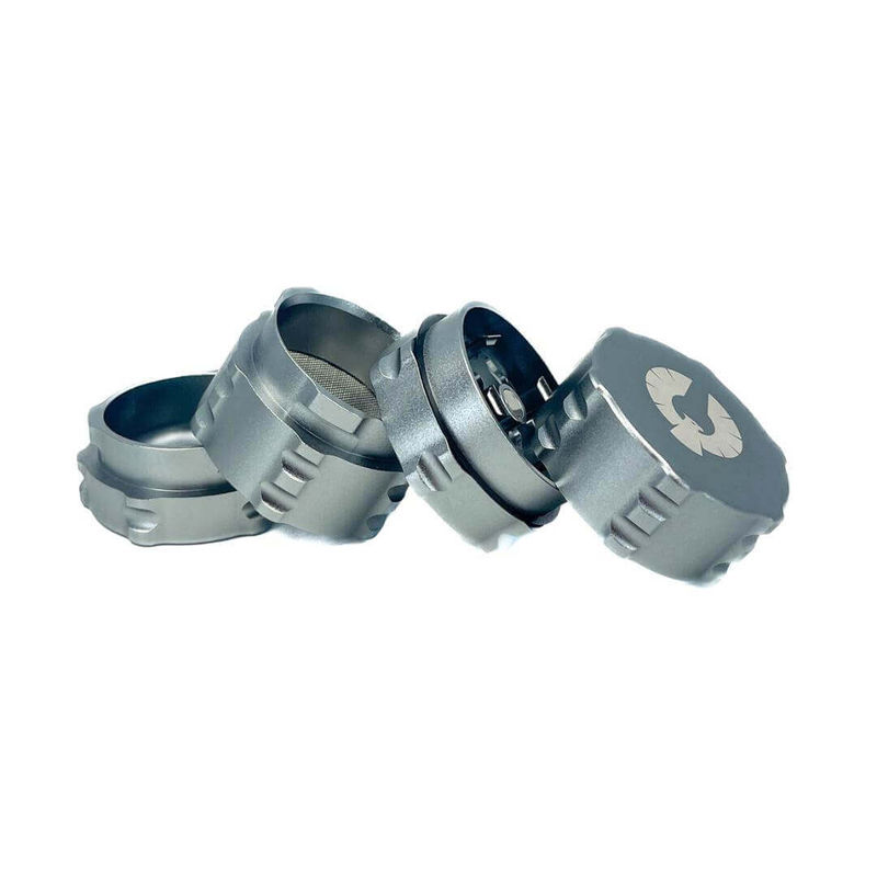 Phoenician Classic 4-Piece Grinders - Size:Small - Color:Silver