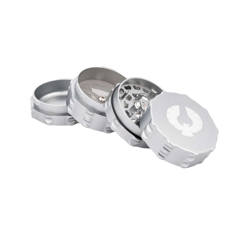 Phoenician Classic 4-Piece Grinders - Size:Medium - Color:Silver