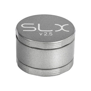 SLX Medium Ceramic Coated 4-Piece Grinder - Color:Silver