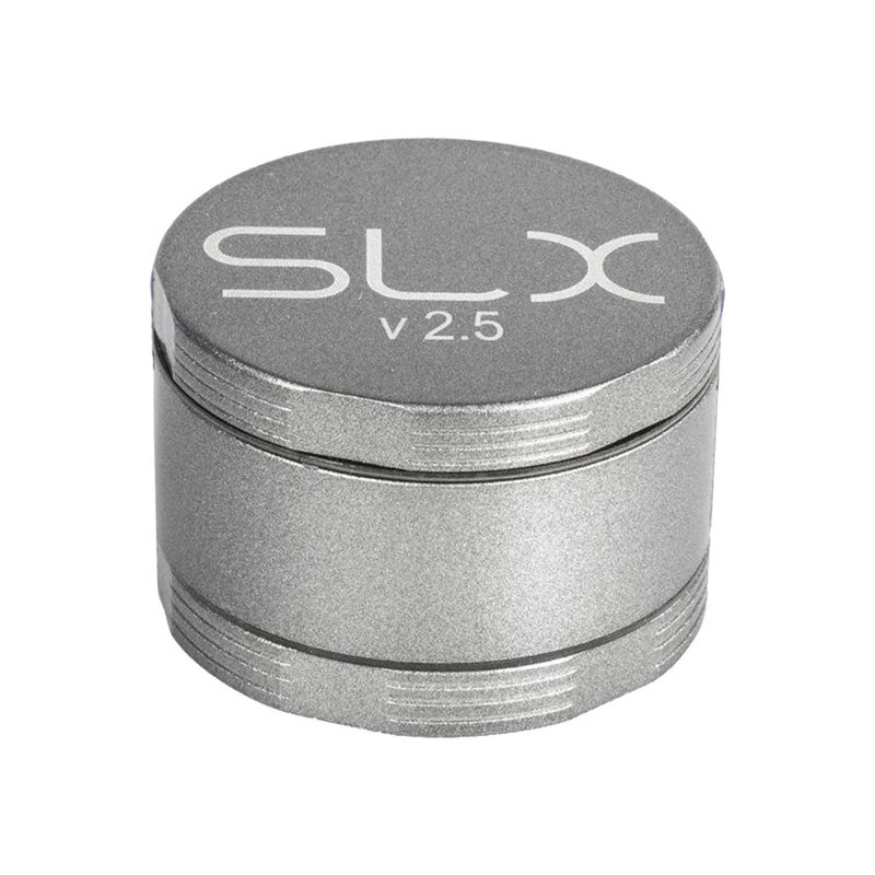 SLX Medium Ceramic Coated 4-Piece Grinder - Color:Silver