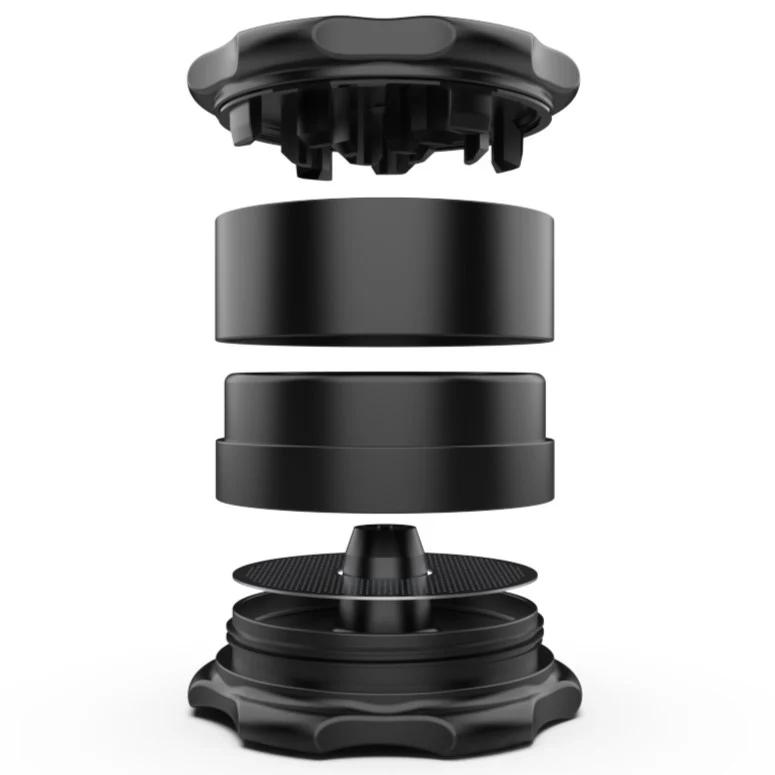 PRTBL Grynd Ceramic Coated Non-Stick Grinder - Color:Slate