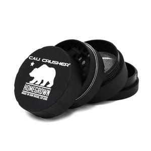 Cali Crusher Homegrown Large 4-Piece Grinder - Color:Black