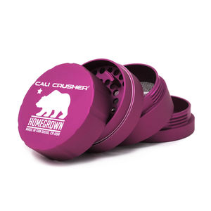 Cali Crusher Homegrown Large 4-Piece Grinder - Color:Pink
