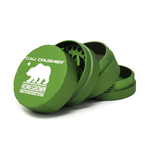 Cali Crusher Homegrown Large 4-Piece Grinder - Color:Green