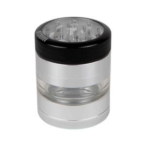 Kannastor 2.2” Clear Top Jar Body 4pc Grinder