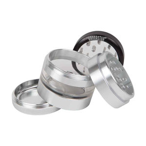 Kannastor 2.2” Clear Top Jar Body 4pc Grinder