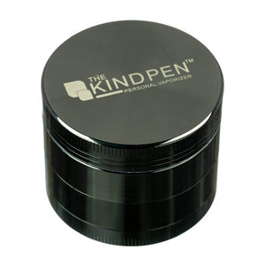 Kind Pen Tri-Level Herb Grinder - Color:Gun Metal