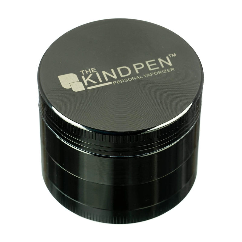 Kind Pen Tri-Level Herb Grinder - Color:Gun Metal