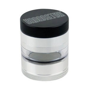 Kannastor 2.2” Jar Body 4-Piece Grinder - Color:Silver