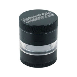 Kannastor 2.2” Jar Body 4-Piece Grinder - Color:Black