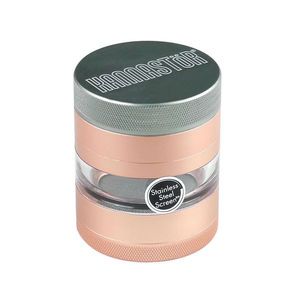 Kannastor 2.2” Jar Body 4-Piece Grinder - Color:Rose Gold