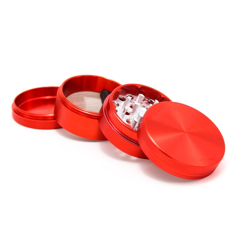SharpStone 2.2" 4-Piece Grinder - Color:Red