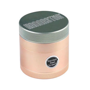 Kannastor 2.2” Solid Body 4-Piece Grinder - Color:Rose Gold