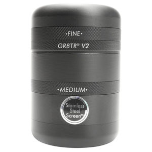 Kannastor GR8TR V2 Solid Body Grinder - Color:Matte Black