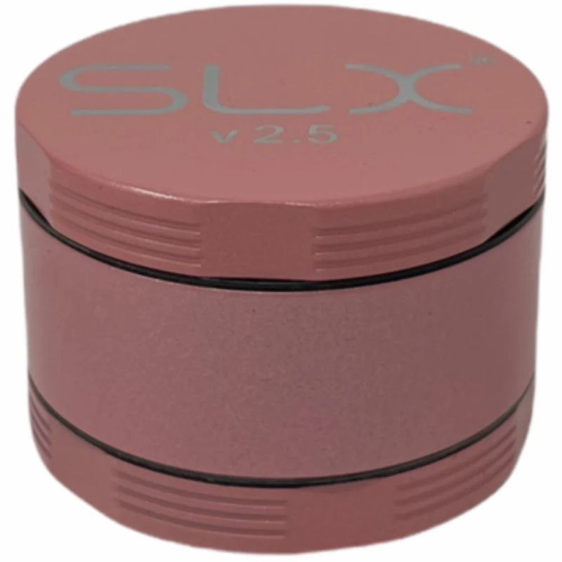 SLX Extra Large Ceramic Coated 4-Piece Grinder - Color:Pink