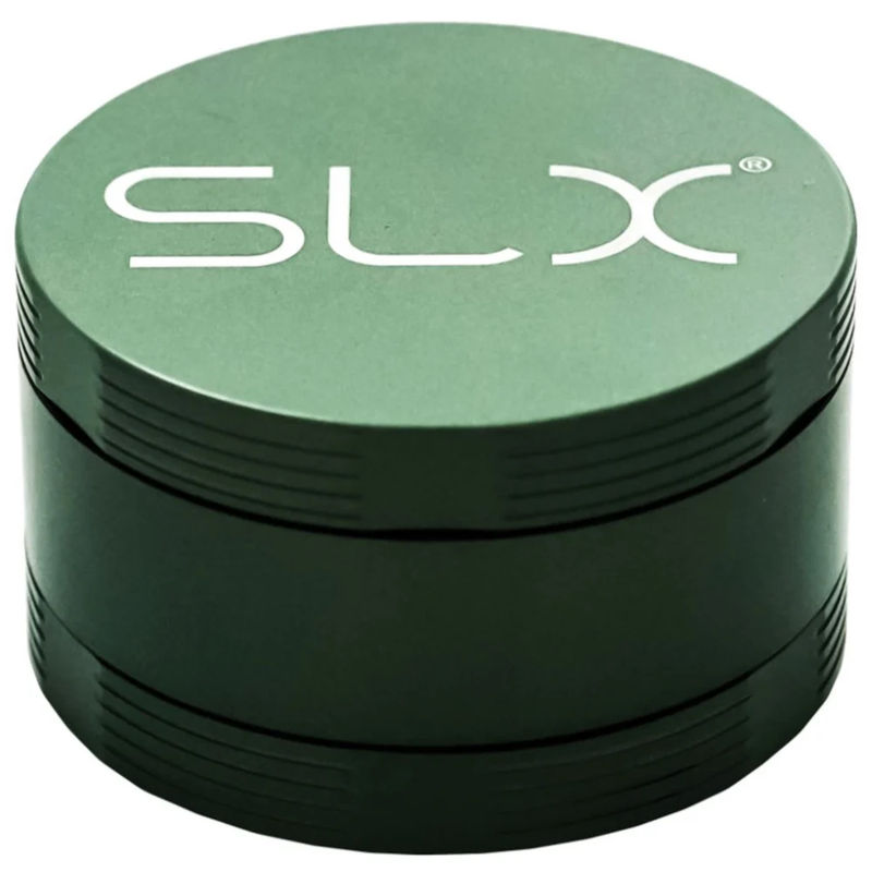 SLX Extra Large Ceramic Coated 4-Piece Grinder - Color:Green