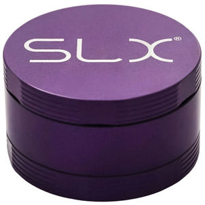 SLX Extra Large Ceramic Coated 4-Piece Grinder - Color:Purple